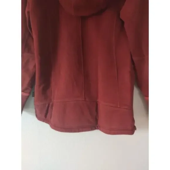 Kuhl Women's Size XS Cranberry Red Asymmetric  Zip Front Hooded Jacket - Picture 4 of 10